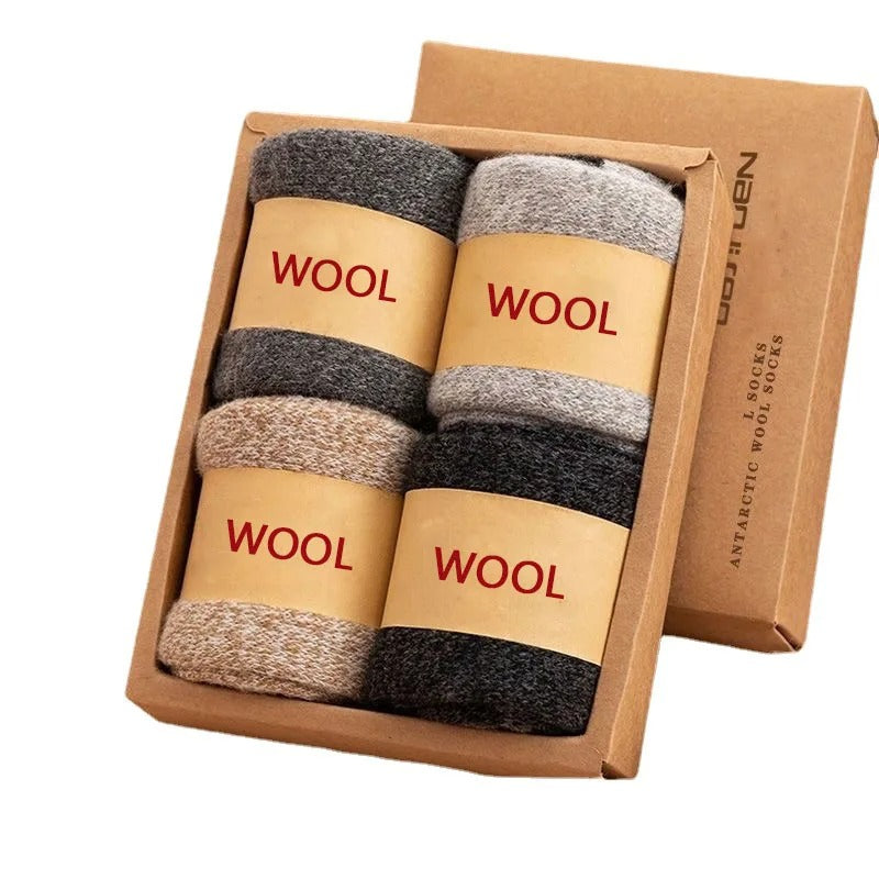 Style Soft Vintage Style Woolen Socks